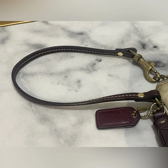 Coach Leather Wristlet - Picture 4 of 6